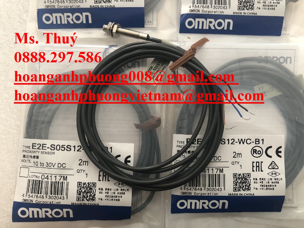 Hàng nhập khẩu - Cảm biến Omron E2E-S05S12-WC-B1 2M